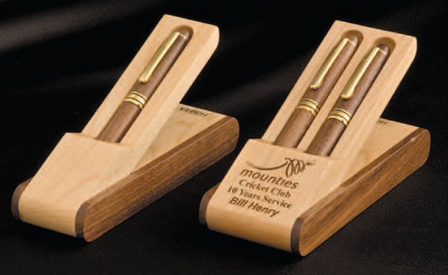 Engraved Wooden Pen Sets